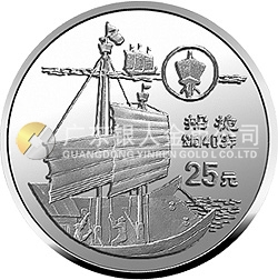 中國(guó)古代科技發(fā)明發(fā)現(xiàn)金銀鉑紀(jì)念幣（第3組）1/4盎司圓形鉑質(zhì)紀(jì)念幣