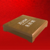 2011年11月：金銀幣制作公司設(shè)計(jì)定制朱師傅員工純銀銀牌