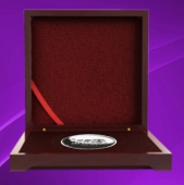 2015年8月訂制　普惠一生、珍善永恒千足銀紀(jì)念幣訂制