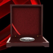 2015年12月制作　中建八局十五周年慶紀念銀幣制作