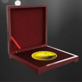 2016年9月　上海定制　暨軒公司定制公司上市純金銀紀(jì)念幣