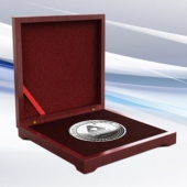 2016年10月　佛山定制　佛山業(yè)精機械訂制紀念銀牌